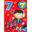 BURSDAGSKORT GUTT 7 ÅR thumbnail