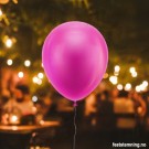 ROSA BALLONGER - HOT PINK 10pk (illustrasjonsbilde) thumbnail