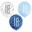 BLÅ BALLONGER 18 ÅR thumbnail