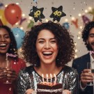 STJERNE HÅRBØYLE - BURSDAGSGAVE 40 ÅR (illustrasjonsbilde) thumbnail