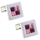 MANSJETTKNAPPER FIRE ROSA STENER thumbnail