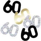KONFETTI 60 ÅR (black & gold glitz) thumbnail