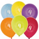 BALLONGER 4 ÅR - type 1 (30 cm) thumbnail