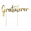 GULLFARGET GRATULERER KAKEPYNT thumbnail