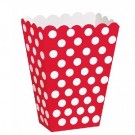 RØDE POLKA DOT GODTEBOKSER (8-pk) thumbnail