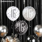 BALLONGER TIL 16-ÅRSDAG (illustrasjonsbilde) thumbnail