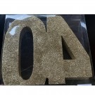 GULLGLITRENDE BORDDEKORASJON 40 (B-VARE) thumbnail