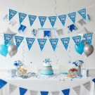 PYNT TIL 14-ÅRSDAG (illustrasjonsbilde bannerflagg 14 år) thumbnail