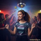 GULLFARGET HÅRBØYLE FESTPYNT (illustrasjonsbilde) thumbnail