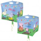 PEPPA GRIS KUBE BALLONG thumbnail