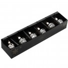 SØLVFARGEDE JULEBJELLER BORDKORTHOLDERE (6-pk) thumbnail