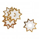 GULL STJERNE GLASSMARKØRER (12-pk) thumbnail