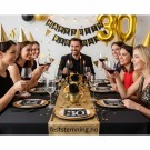 SERVIETTER OG PYNT TIL 30-ÅRSDAG (illustrasjonsbilde) thumbnail