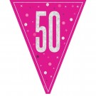 ROSA BANNERFLAGG 50 ÅR thumbnail