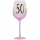 VINGLASS 50 ÅR - GAVE TIL 50 ÅRSDAG thumbnail