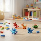 DINOSAUR BYGGEKLOSSER (illustrasjonsbilde) thumbnail