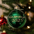 EKSTRA TEKST JULEKULE - RØD BLANK thumbnail