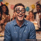 PARTY BRILLER - GAVE 50 ÅR (illustrasjonsbilde) thumbnail