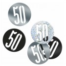 KONFETTI TIL 50-ÅRSDAG (black glitz) thumbnail