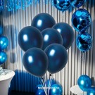 MARINEBLÅ PERLEBALLONGER 8-pk (illustrasjonsbilde) thumbnail
