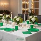 GRØNN PYNT OG BORDDEKKING (illustrasjonsbilde) thumbnail