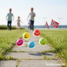 SPRETTBALLER MED SMILEY ANSIKT thumbnail