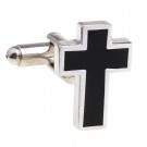 MANSJETTKNAPPER SVART KORS thumbnail