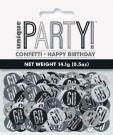 KONFETTI 60 ÅR (black glitz) thumbnail