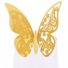 GULLFARGET SOMMERFUGL BORDKORT thumbnail