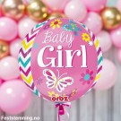 BABY JENTE BALLONG (illustrasjonsbilde) thumbnail