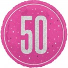 ROSA FOLIEBALLONG TIL 50-ÅRSDAG thumbnail