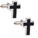 MANSJETTKNAPPER SVART KORS thumbnail