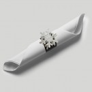 SNØFNUGG SERVIETTRINGER TIL JUL thumbnail