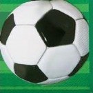 FOTBALL SERVIETTER (18-pk) thumbnail
