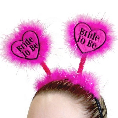 BRIDE TO BE HÅRBØYLE MED PYNT