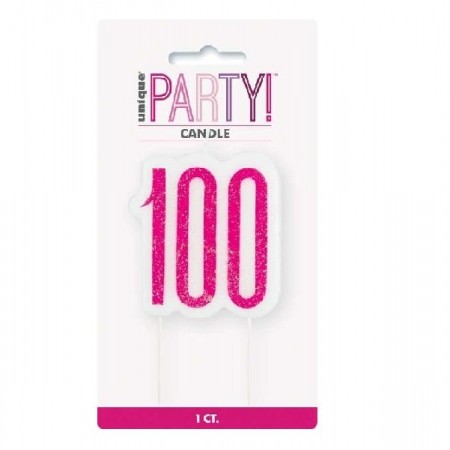 PINK GLITZ KAKELYS 100 ÅR