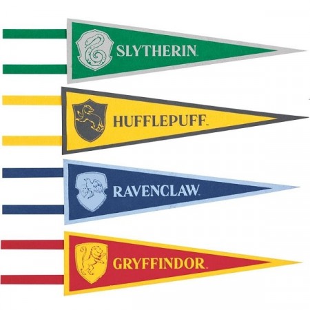 HARRY POTTER VIMPELFLAGG (4-pk)