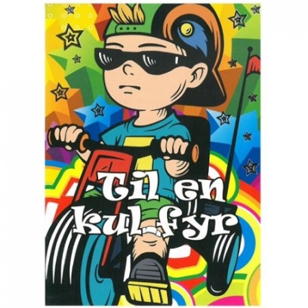 BURSDAGSKORT - TIL EN KUL FYR