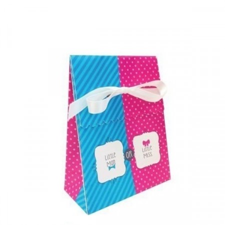 GENDER REVEAL GODTEBOKSER (12-pk)