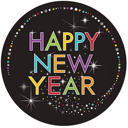 NEW YEARS´S SPARKLE TALLERKENER