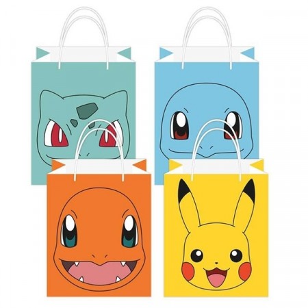 POKEMON PAPIR GAVEPOSER (8-pk)