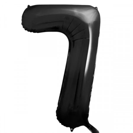 XL SVART FOLIEBALLONG 7