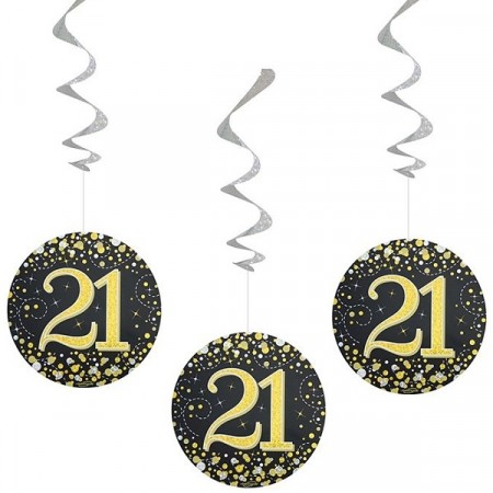 GULLGLITRENDE VIRVEL HENGEPYNT 21