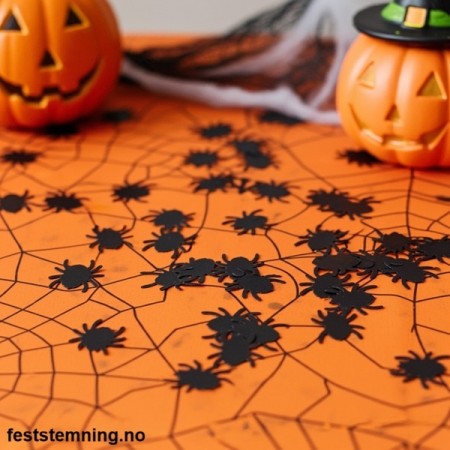 SVARTE EDDERKOPPER KONFETTI