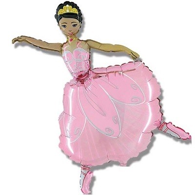 BALLERINA SUPERSHAPE FOLIEBALLONG (76 cm)