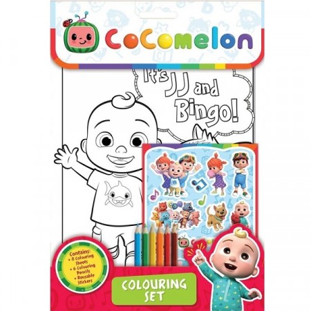 COCOMELON TEGNEPAKKE (colouring set)