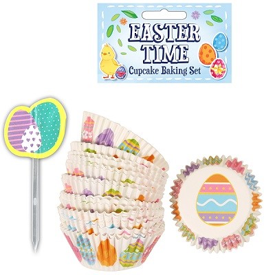 PÅSKEEGG CUPCAKE KIT (48-pk)
