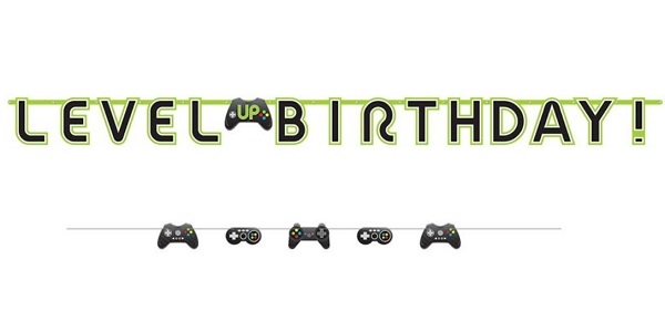 GAMING PARTY BANNER KIT