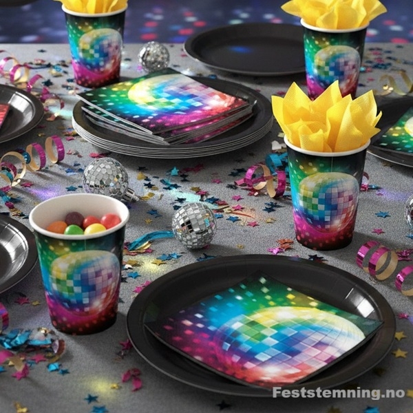 PYNT TIL DISCO BURSDAG (illustrasjonsbilde)