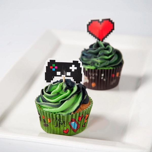 GAMING PARTY CUPCAKE PYNT